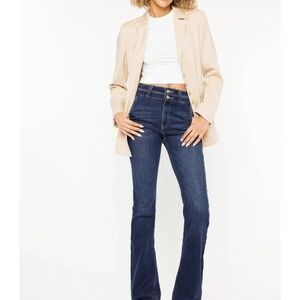 Kancan Matilda medium wash flare leg jeans size  27